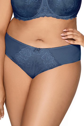 Mat women's lace briefs 053/51/1 Carmela, Dark Blue