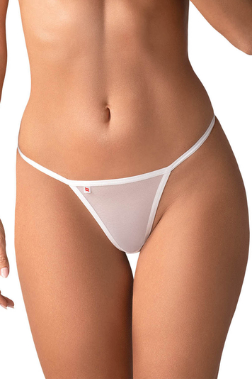 Obsessive women's thongs Luiza, White