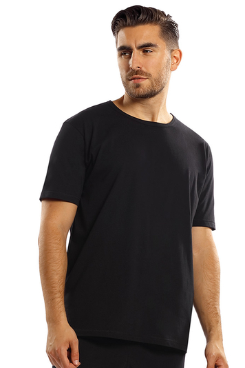 Reviver classic man's t-shirt F5573 T-3 , Black
