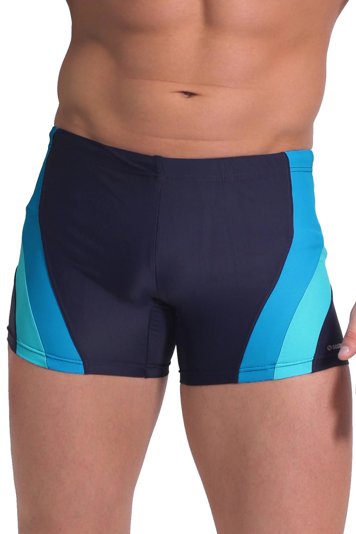 Sesto Senso smooth sports men's swimming trunks  BD363, Dark Blue