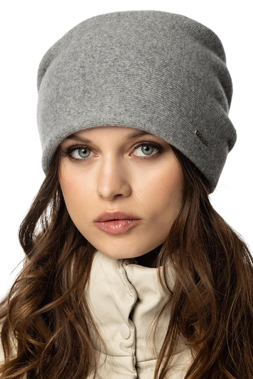 Vivisence Classic Women's Winter Woolen Hat With Perfect Fit Design Three Pleats For Added Comfort Insulated Lining Soft And Warm Wool Blend Warmth And Style In Cold Weather, Light Grey