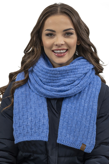 Vivisence Elegant Ladies Winter Scarf Made Of Thick Soft And Warm Fabric For Ultimate Comfort And Style Perfect For Cold Winter And Autumn Days , Jeans