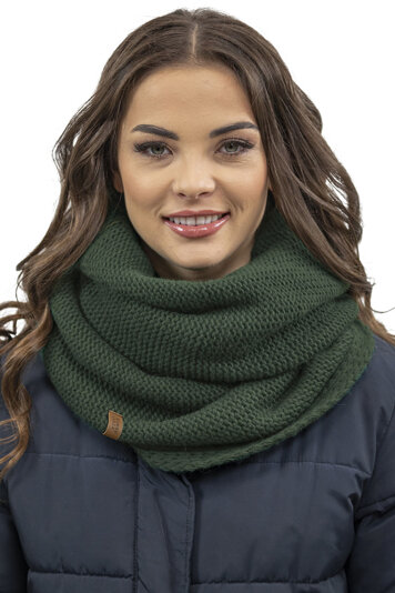 Vivisence Stylish and Elegant Women’s Winter Scarf Thick and Warm for Ultimate Comfort Crafted Perfect Accessory for Staying Cozy and Chic During Cold Weather, Green