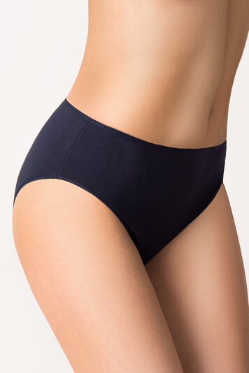 Vivisence women's smooth briefs 4002 , Navy Blue