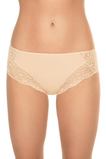 Vivisence women's smooth lace briefs  4007, Beige