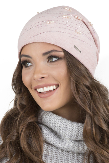 Vivisence women's winter hat 7012, Light Pink