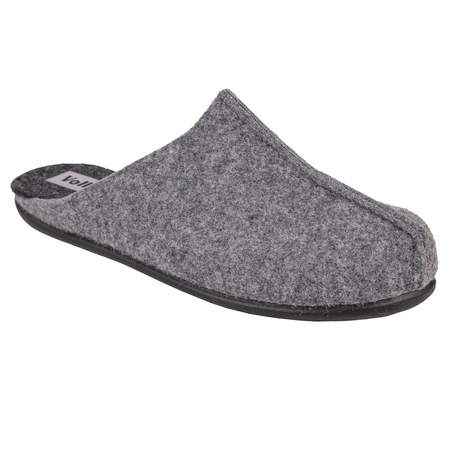 Vollsjö Women Slippers Made of Felt, House Shoes Dark Gray Shoes For Ladies, Comfortable House Footwear, Felt Slippers, Casual Shoes, Home Slippers, Made in the EU, Light Grey