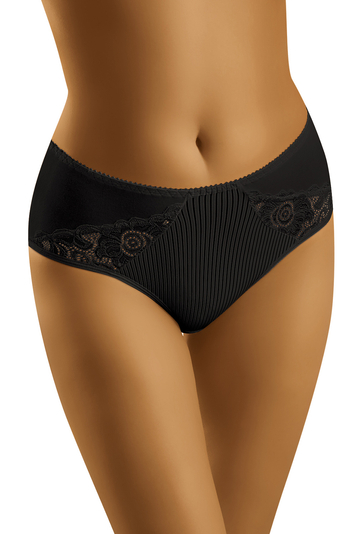 Wol-Bar Classic female panties WB454, Black