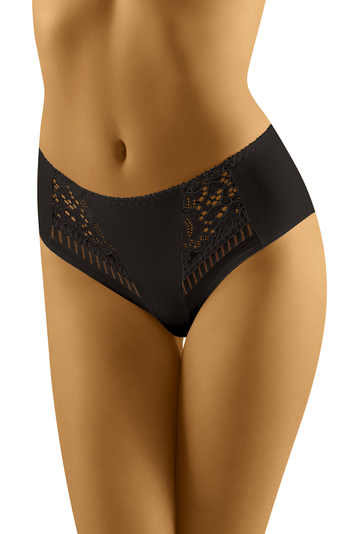 Wol-Bar Elegant briefs for women WB50, Black