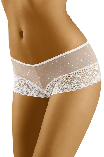 Wol-Bar Elegant short for women WB464, White