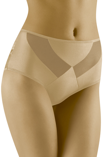 Wol-Bar High-waisted briefs WB479, Beige