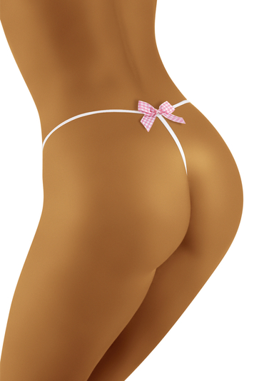 Wol-bar Women' thong WB443, White