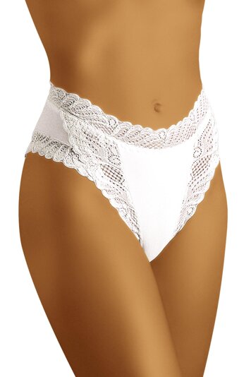 Wolbar ladies briefs with lace WB55 3-pack, White