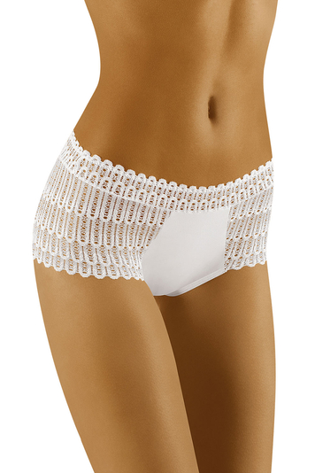 Wolbar women's lace shorts WB418, White
