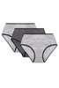 black elastic: grey/graphite/grey