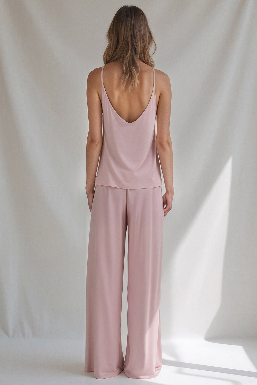 Vivisence Damen Pyjama Viskose Lockere Passform Komfort Für Nachtwäsche 2046, 