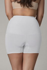 Vivisence Bermuda Culotte Femme Taille Haute Silhouette Parfaite Affinée 4102, blanc