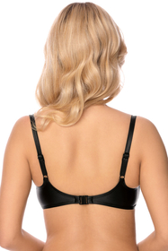 Vivisence Bikini-BH Dame Bademode musterlos regulierbar klassisch EU 3221, schwarz