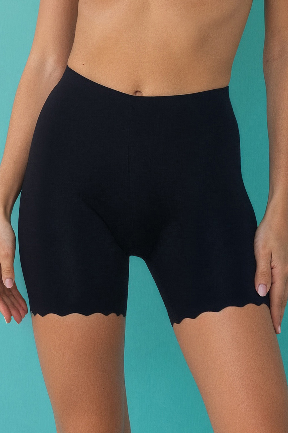 Vivisence Culotte Gainante Pour Femme Taille Haute Invisible Sous Vêtements 4103, noir