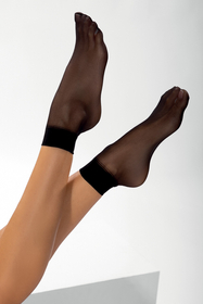 Vivisence Chaussettes Femme Classiques 20 DEN Douce Et Confortable Avec Bords Élastiques Qui Ne Glissent Pas Renforcement Invisible Des Orteils Lot De 3 Paires Qualité Supérieure, nero