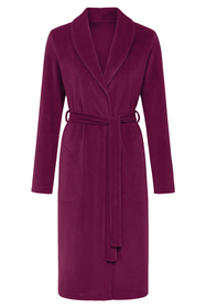 Vivisence Peignoir Femme Long Ceinture Poches Doux Classique Maison 5022, violet
