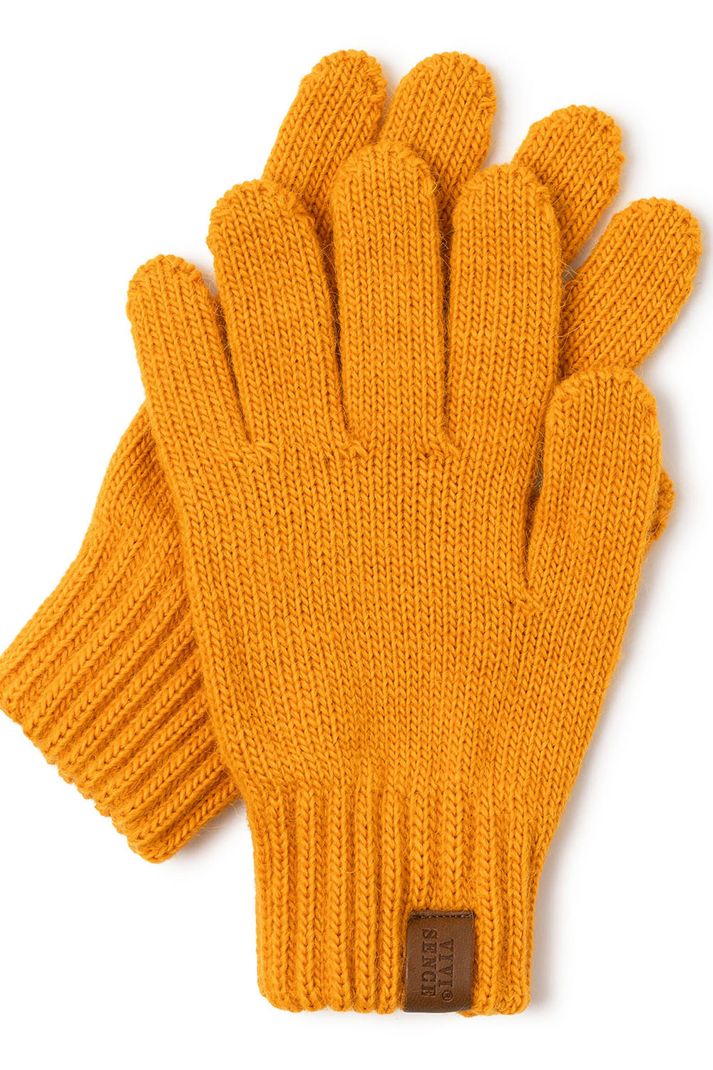 Vivisence Damen Winter Handschuhe Weichem und Warme Ideal für Kaltes Wetter 7014, honigfarben