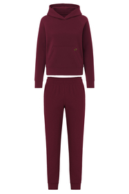 Vivisence Femme Ensemble Survêtement Coton Capuche Poches Confort Quotidien 9203, 