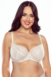 Vivisence Bügel BH Für Damen Netzstoff Softcups Elegante Und Feminine Looks 1050,