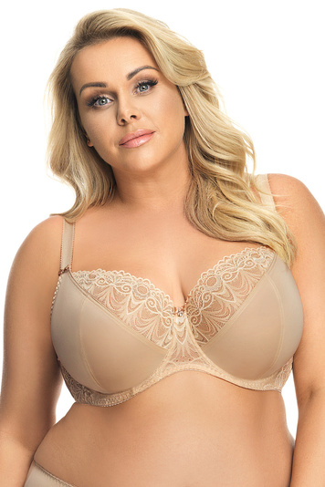 Gorsenia underwired lace non padded bra K425 Casablanca, 