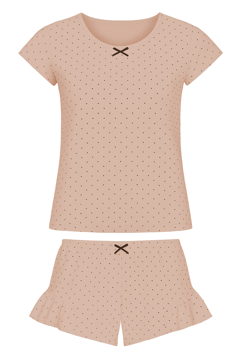 Vivisence Women's short-sleeved pyjama set 2021, 