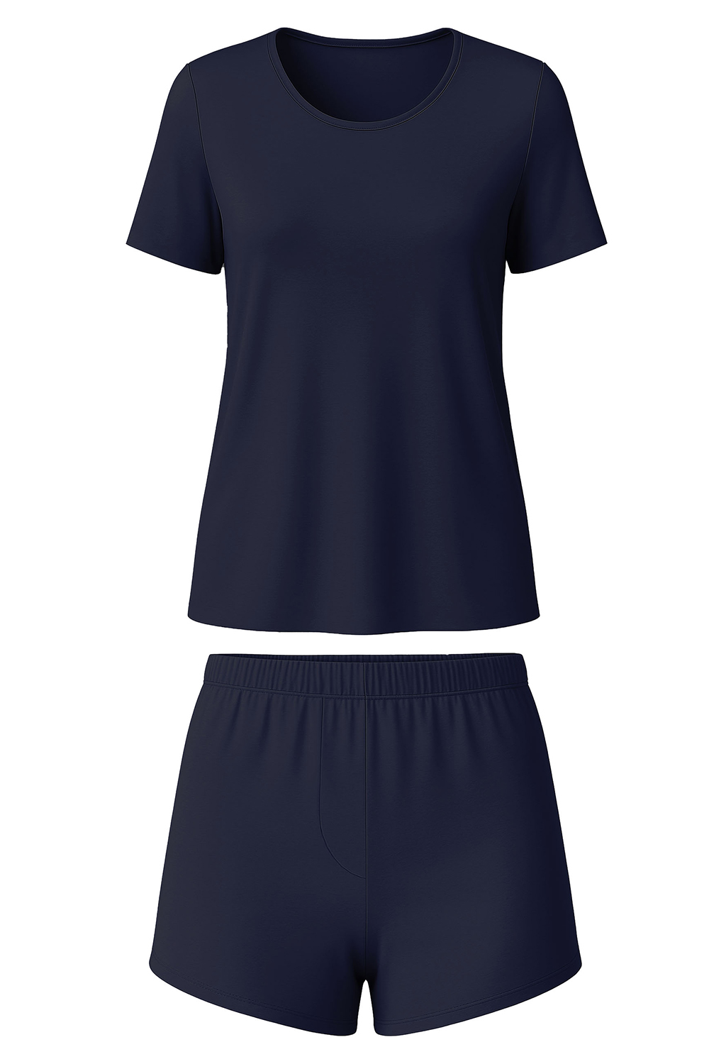 Vivisence Femmes Pyjama Viscose Coupe Ample Confort Respirant Pour La Nuit 2042, 