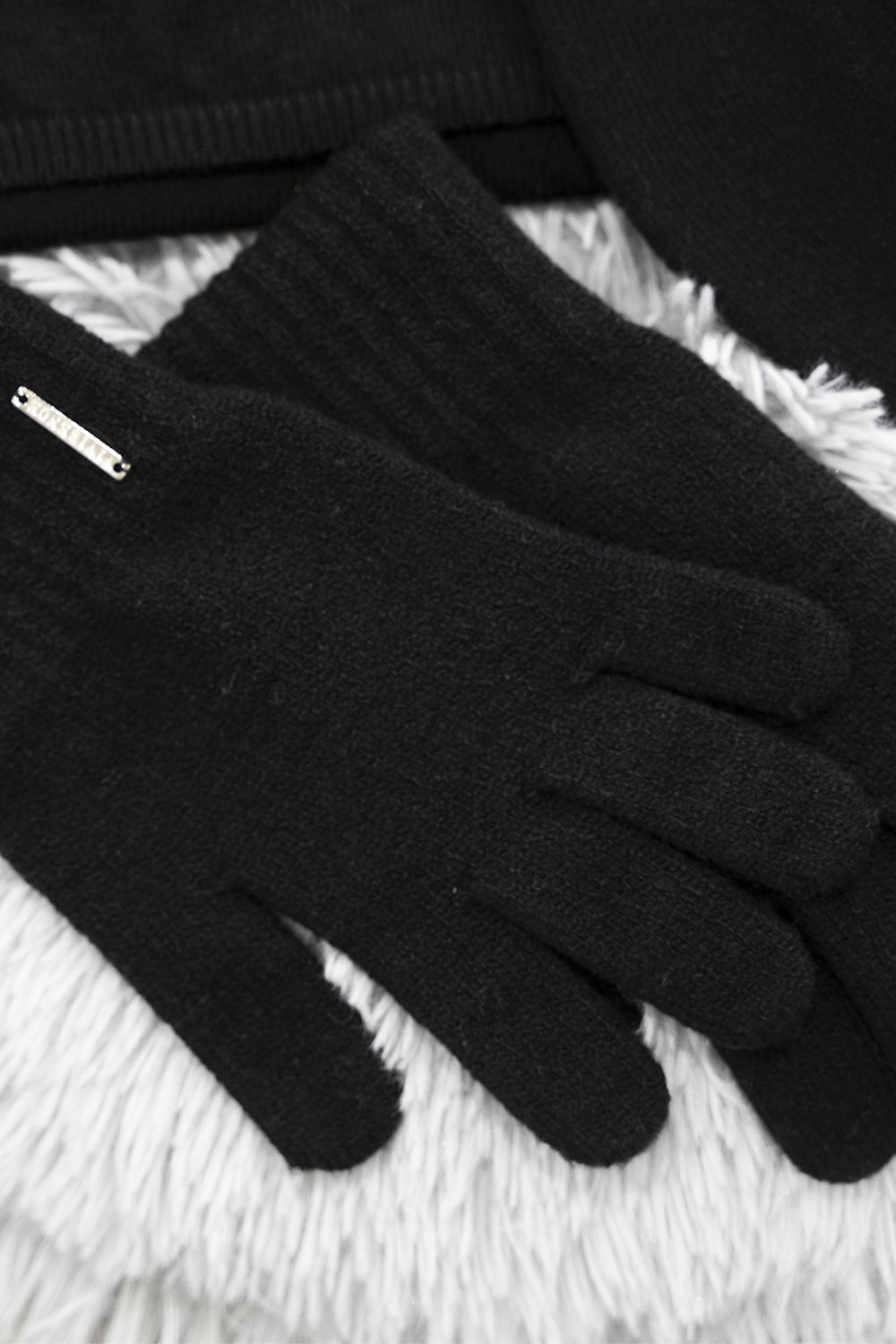 Vivisence Women's Gloves Winter Soft And Warm Ideal For Cold Weather 7202, black
