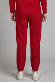 Vivisence Pantalon De Survêtement Femme Confortable Ceinture Élastique Poignets Côtelés Poches Latérales Tissu Doux Coton Mélangé Pour Détente Maison Sport Look Quotidien 9104, 