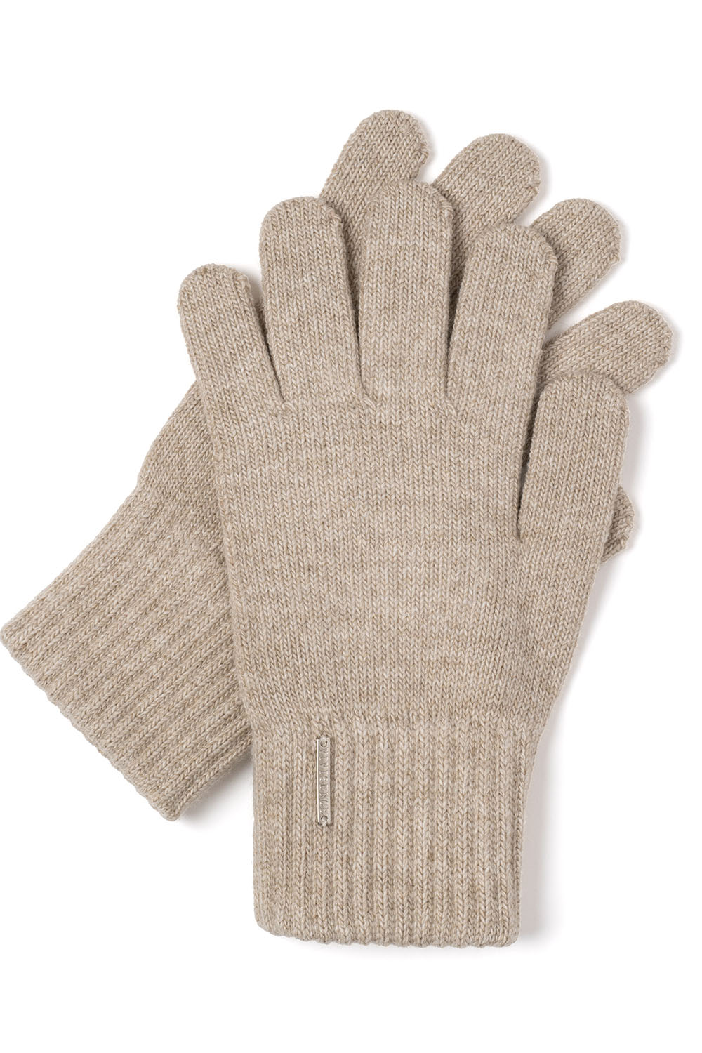 Vivisence Damen Handschuhe Winter Aus Warmem Garn Perfekt für Kalte Tage 7204, beige