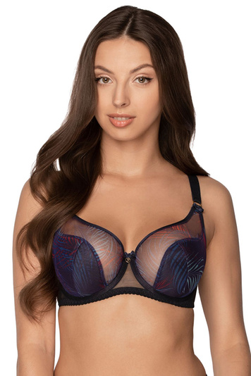 Gaia underwired semi padded bra 1170 Daniela, Dark Blue