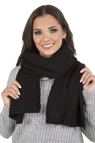 Vivisence Wintermütze mit Bommel Damen Warmes Ideal Für Kalte Wintertage 7015, schwarz