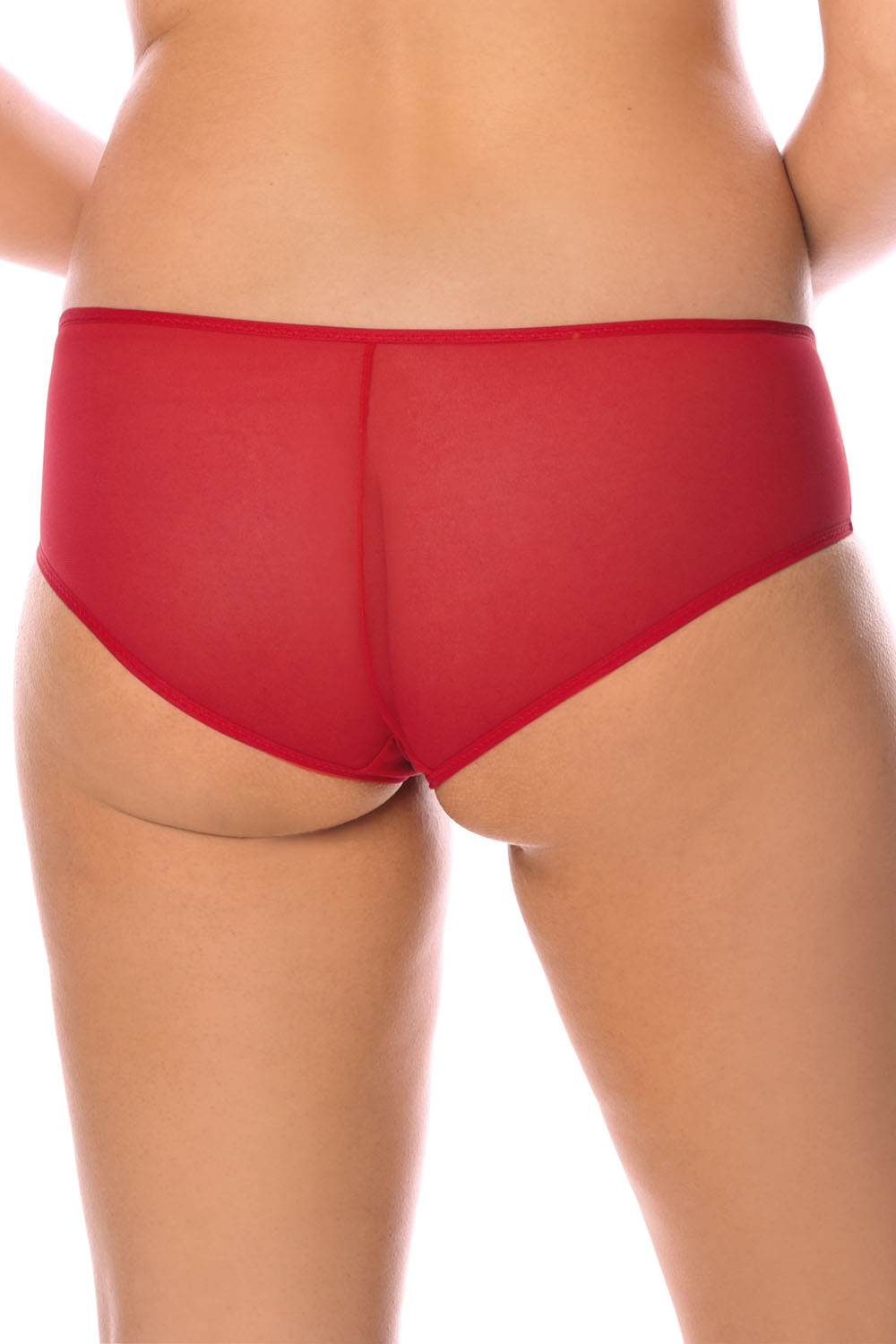 Vivisence femme culotte slip élégant 1044, rouge