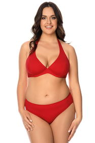 Vivisence femme top de bikini haut de maillot de bain 3215, rouge