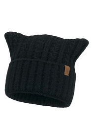 Vivisence Damen Wintermütze Weich Und Sanft Für Wärme Und Komfort, Schwarz