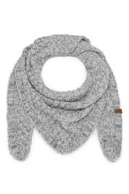 Vivisence Femme Écharpe Hiver Maille Douce Chaude Style Et Confort Quotidien, gris