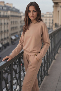 Vivisence Sweatshirt Femme Coupe Ample Pour Quotidienne Look Décontracté 9004,