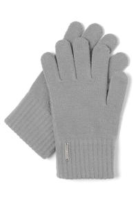 Vivisence Women's Gloves Winter Soft And Warm Ideal For Cold Weather 7202, light grey
