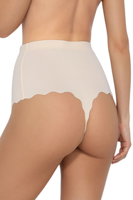 Vivisence String pour Femme Taille Haute Sensation de seconde peau 4105, 