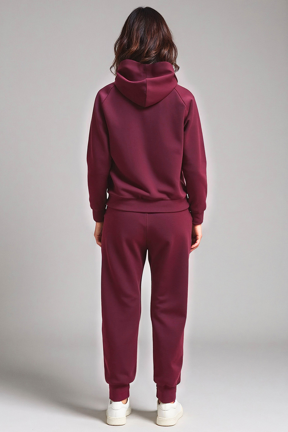 Vivisence Femme Ensemble Survêtement Coton Capuche Poches Confort Quotidien 9203, 