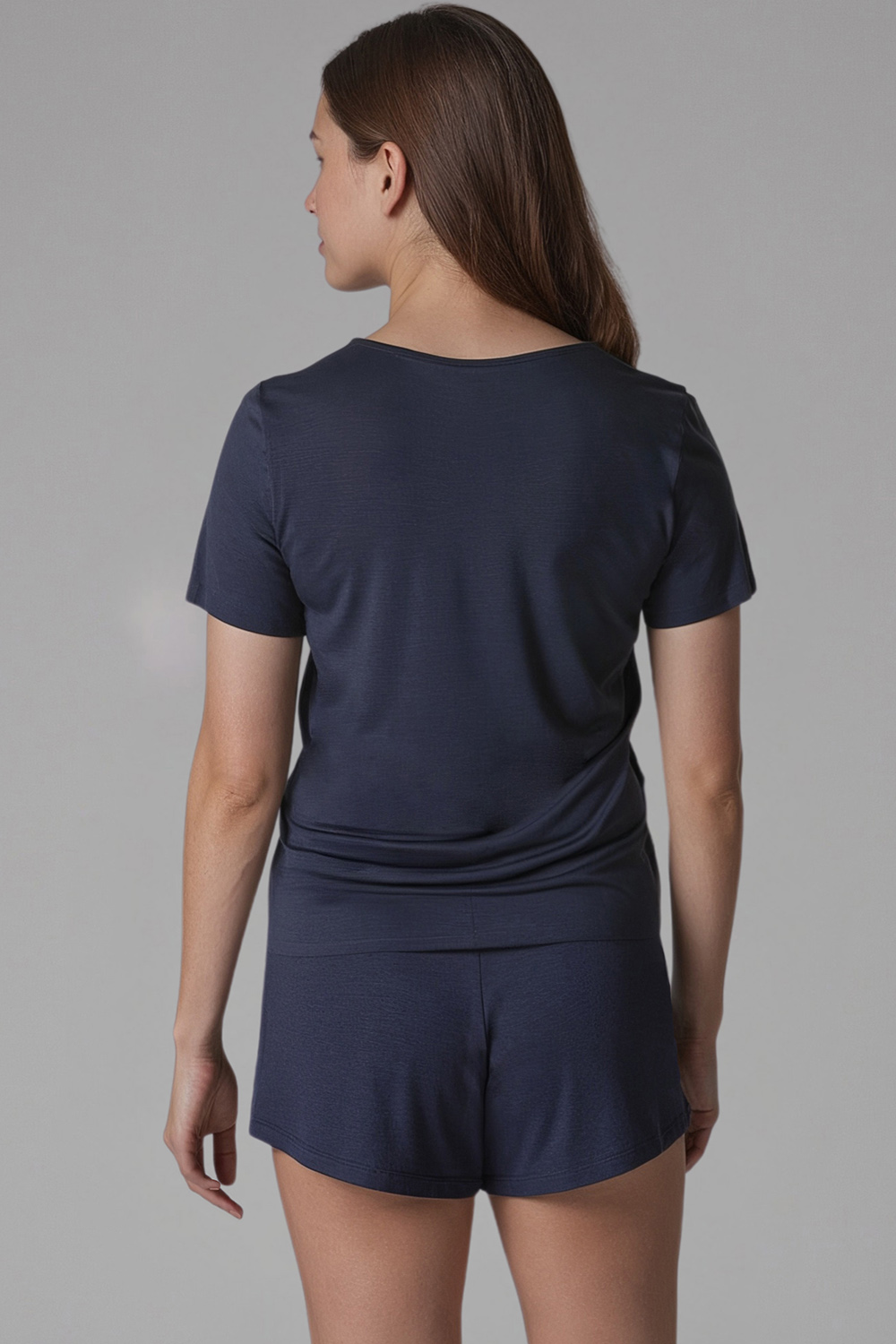 Vivisence Femmes Pyjama Viscose Coupe Ample Confort Respirant Pour La Nuit 2042, 