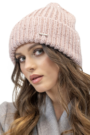 Vivisence Damen Mütze Winter Klassischen Strickmütze Stil Perfekte Passform 7088, rosa