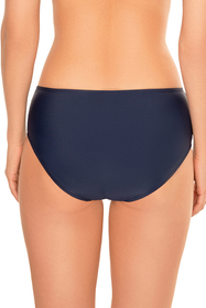 Vivisence Bikinihose Damen Bikini Unterteil Ideal Schwimmen und Sonnenbad 3002, dunkelblau