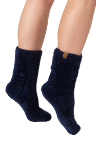 Vivisence Blanket Hoodie and Socks Set Warm and Cozy Wearable Blanket Sweatshirt with Large Pocket Extended Back Long Sleeves and Durable Ankle-Length Socks for Everyday Comfort, 