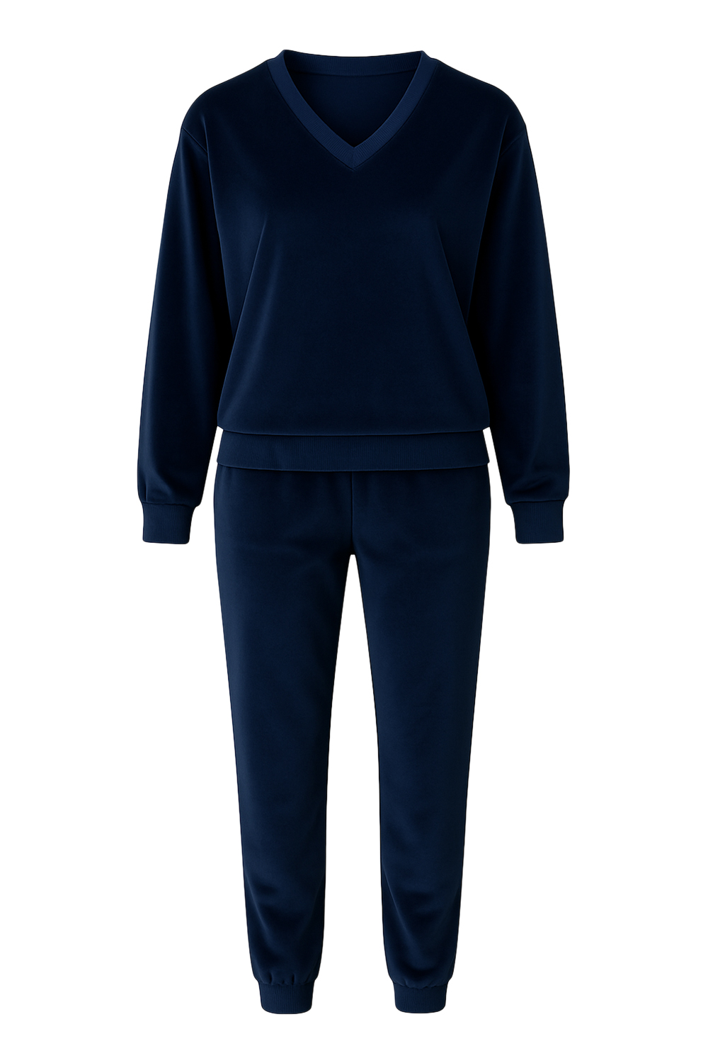 Vivisence Ensemble Survêtement Femme Coton Avec Poches Parfait Confort Quotidien 9202, 