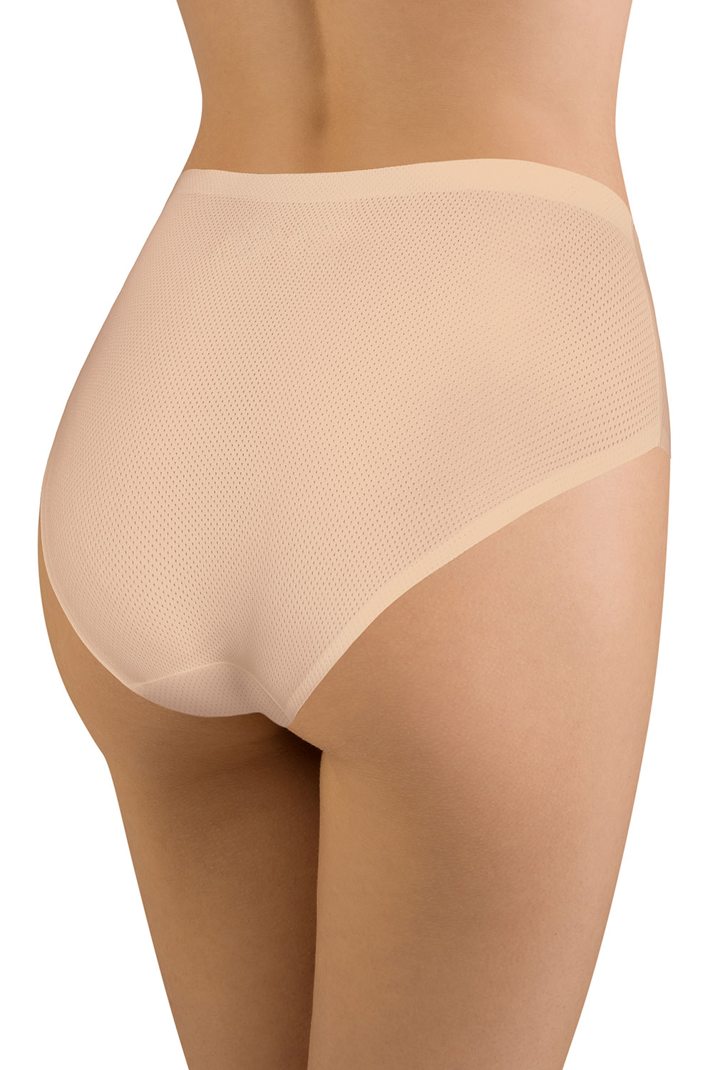 Vivisence lot de 3 slips féminins classique sans couture 4013 3-pack, blanc/noir/beige 